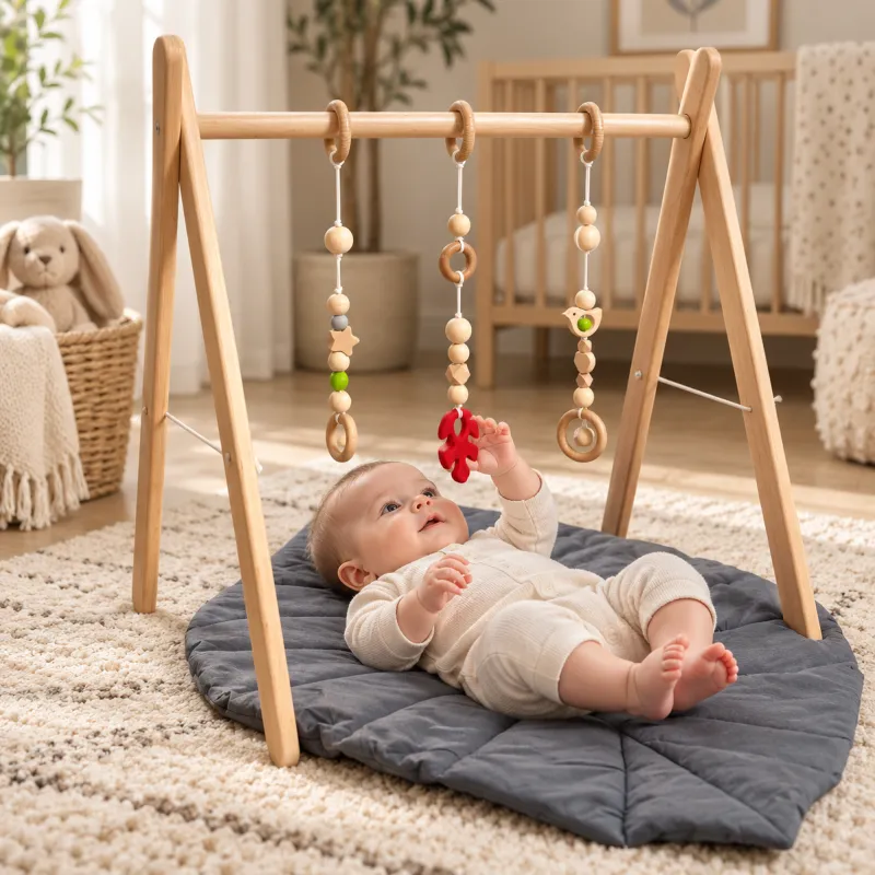 Drveni baby gym 0+